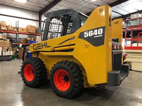 gehl 5640 turbo skid steer|used gehl skid steer attachments.